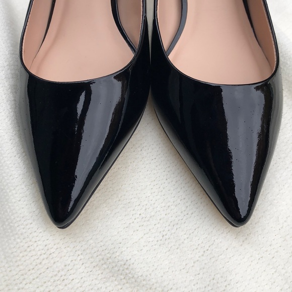 NWOB Kate Spade ♠️ Shiloh Black Sling Back Heels - Picture 5 of 8